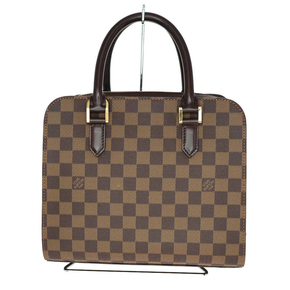 Louis Vuitton Triana Damier Ebene Brown Handbag